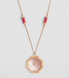 Rose Gold, Diamond and Mother-of-Pearl Amulets of Light Necklace Miscellaneous Harrods   