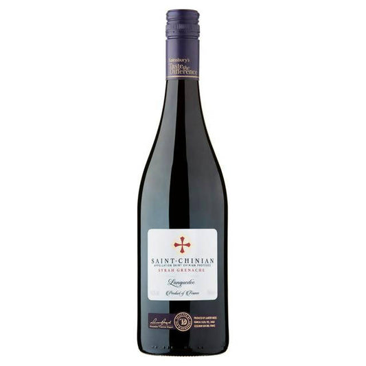 Sainsbury's Saint Chinian, Taste the Difference 75cl All red wine Sainsburys   
