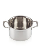 3-Ply Stainless Steel Deep Casserole (20cm) GOODS Harrods   