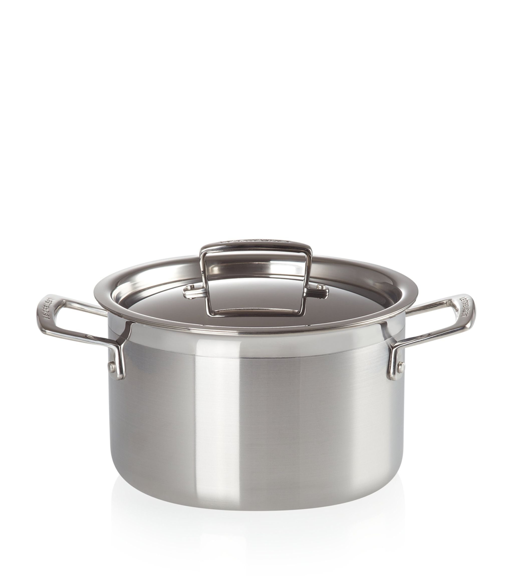 3-Ply Stainless Steel Deep Casserole (20cm) GOODS Harrods   