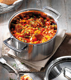 3-Ply Stainless Steel Deep Casserole (20cm) GOODS Harrods   