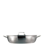 3-Ply Stainless Steel Shallow Casserole Dish (24cm) GOODS Harrods   