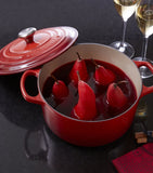 Cerise Round Casserole Dish (24cm) GOODS Harrods   