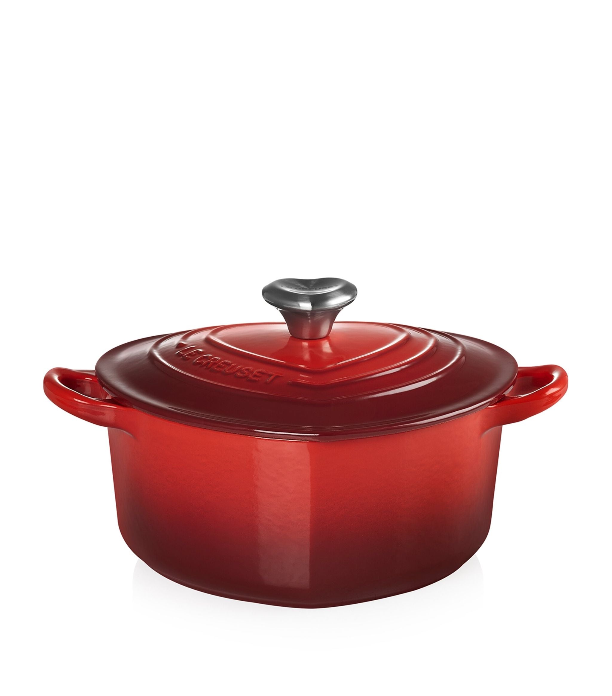 Heart Shape Cast Iron Casserole Dish (20cm) GOODS Harrods   