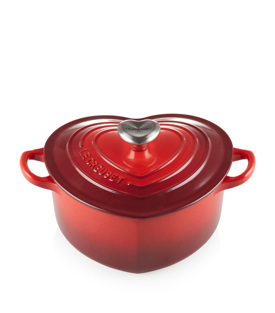 Heart Shape Cast Iron Casserole Dish (20cm)