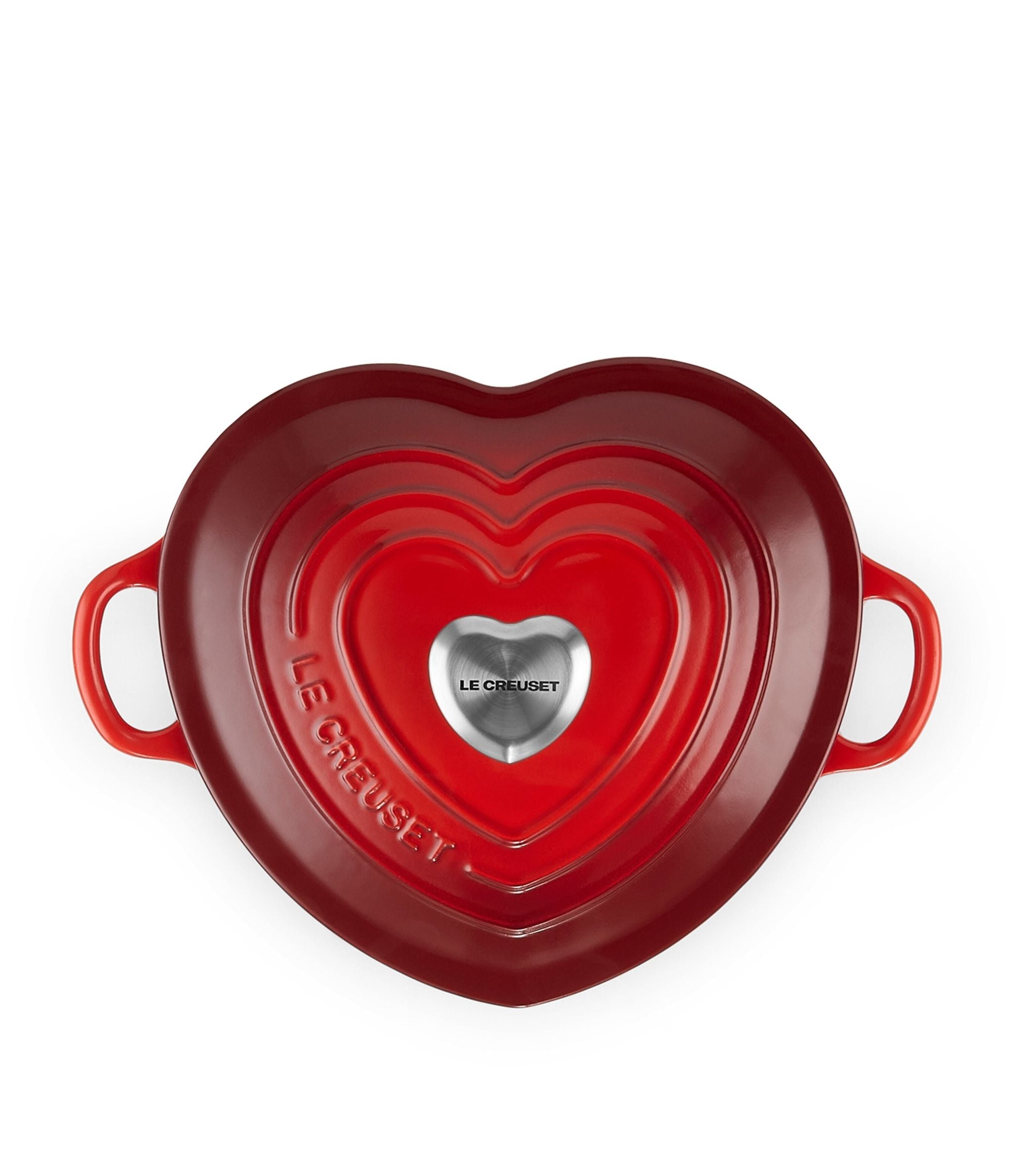 Heart Shape Cast Iron Casserole Dish (20cm) GOODS Harrods   