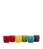 Rainbow Espresso Mugs (Set of 6) GOODS Harrods   