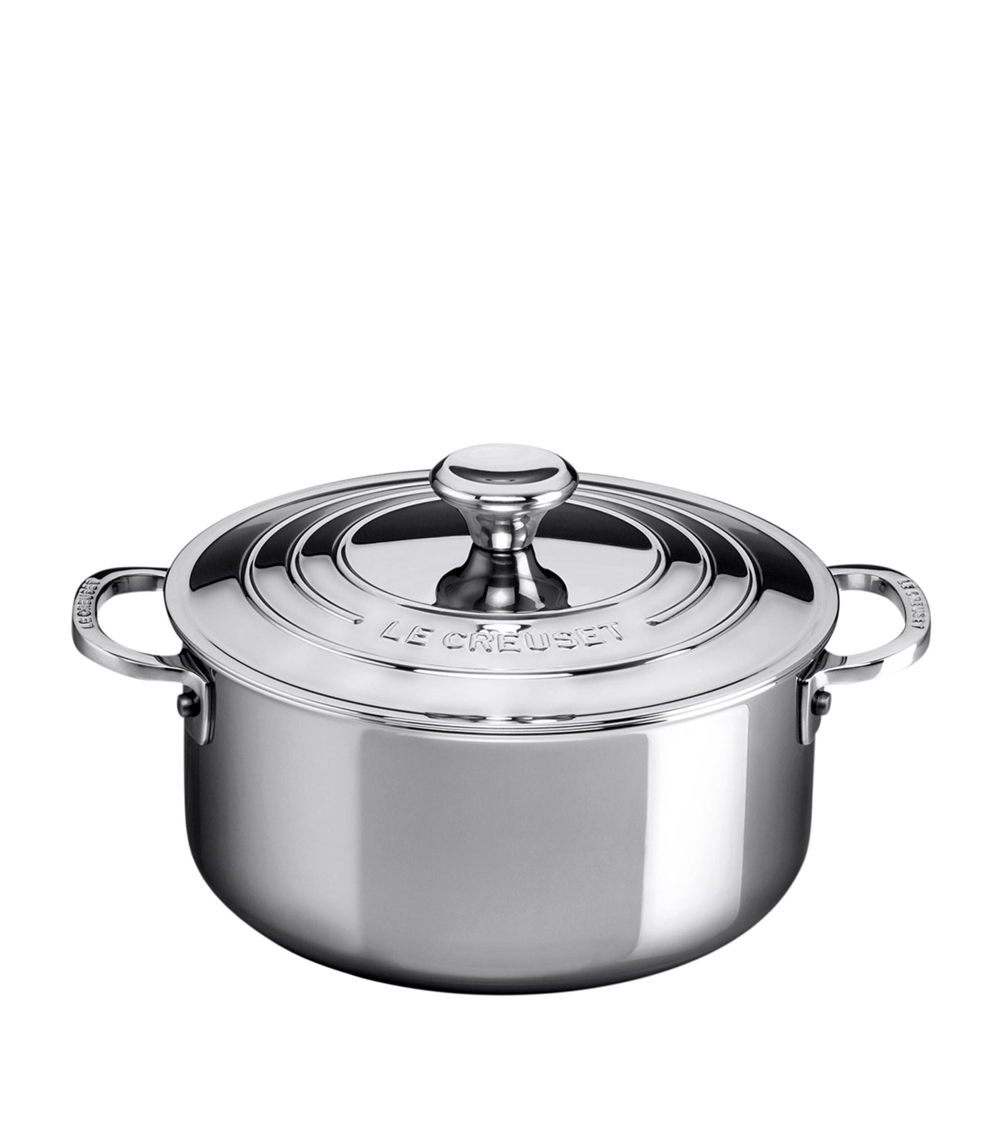 Stainless Steel Signature Saucepans (Set of 6) GOODS Harrods   