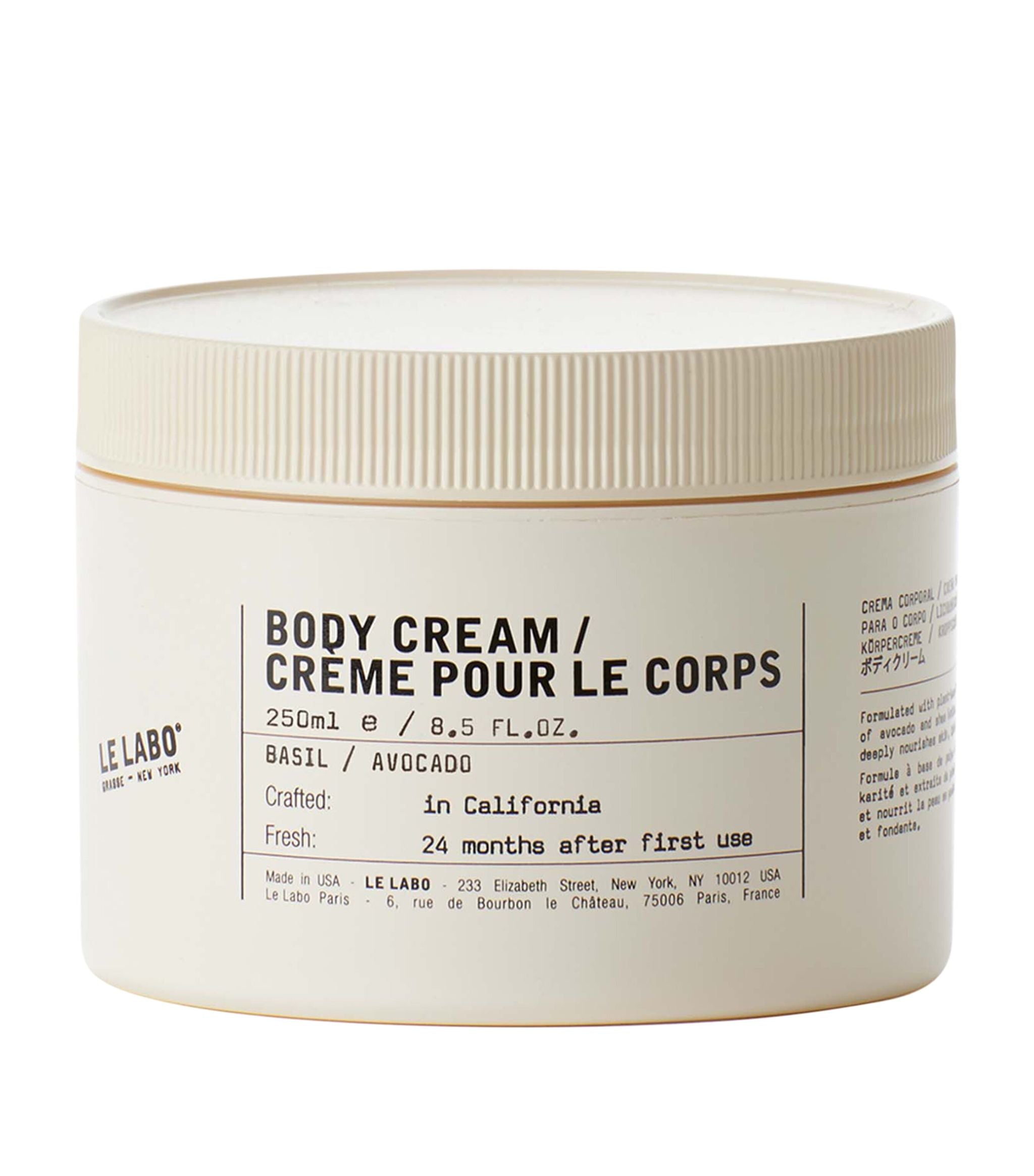 Basil Body Cream (250ml) GOODS Harrods   