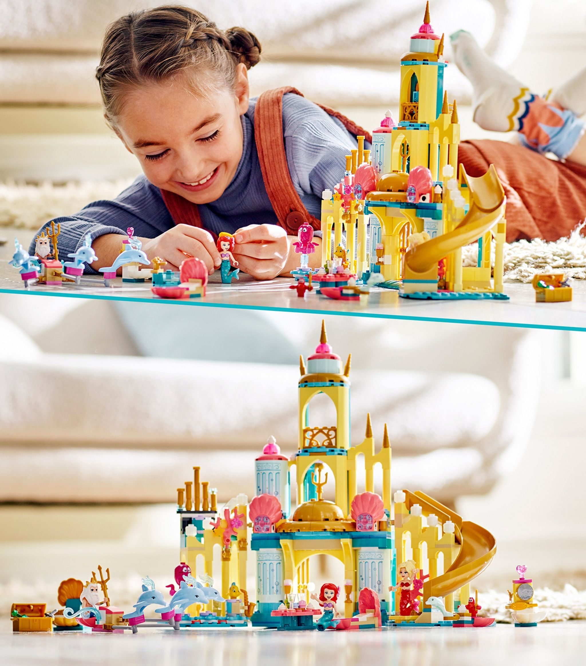 Disney Ariel’s Underwater Palace Set 43207 GOODS Harrods   