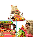 Disney Princess Moana's Wayfinding Boat 43210 GOODS Harrods   