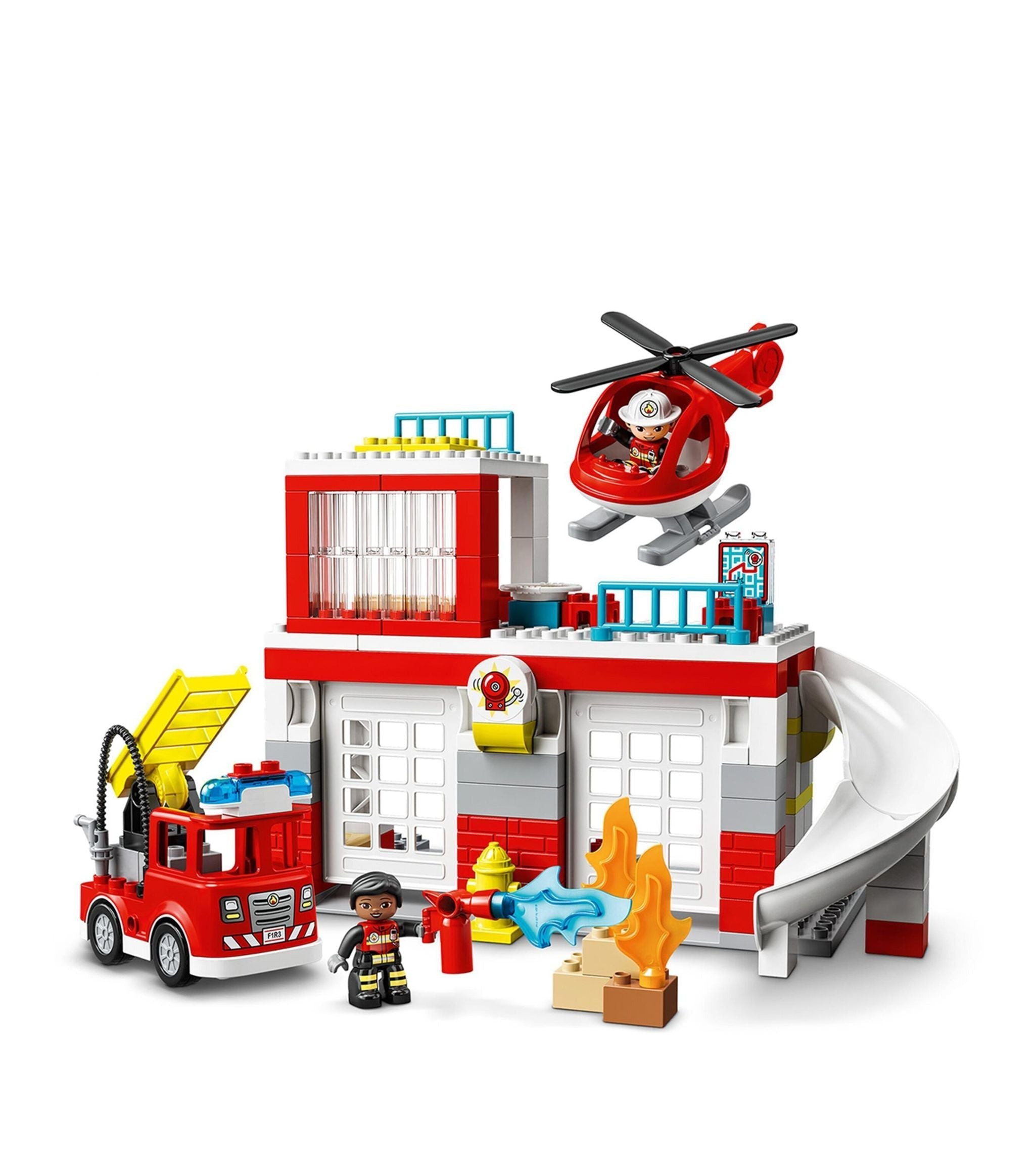 DUPLO Fire Station and Helicopter 10970 GOODS Harrods