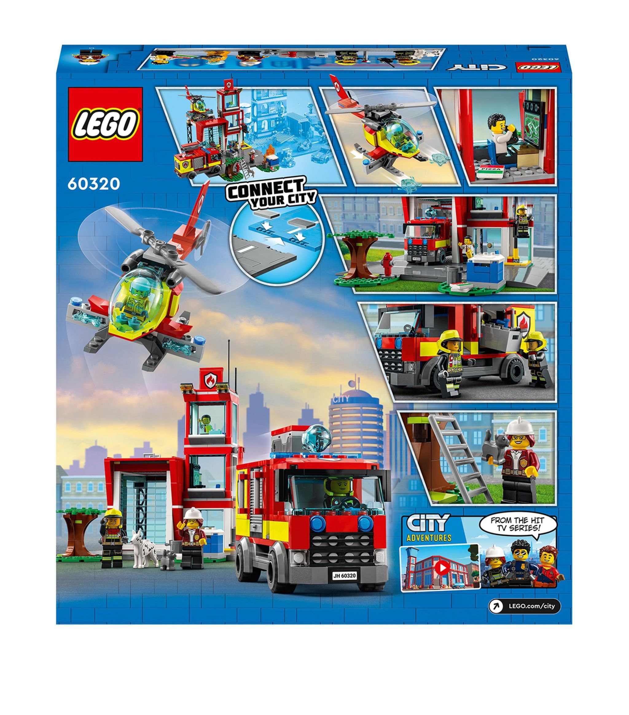 Lego fire best sale station asda