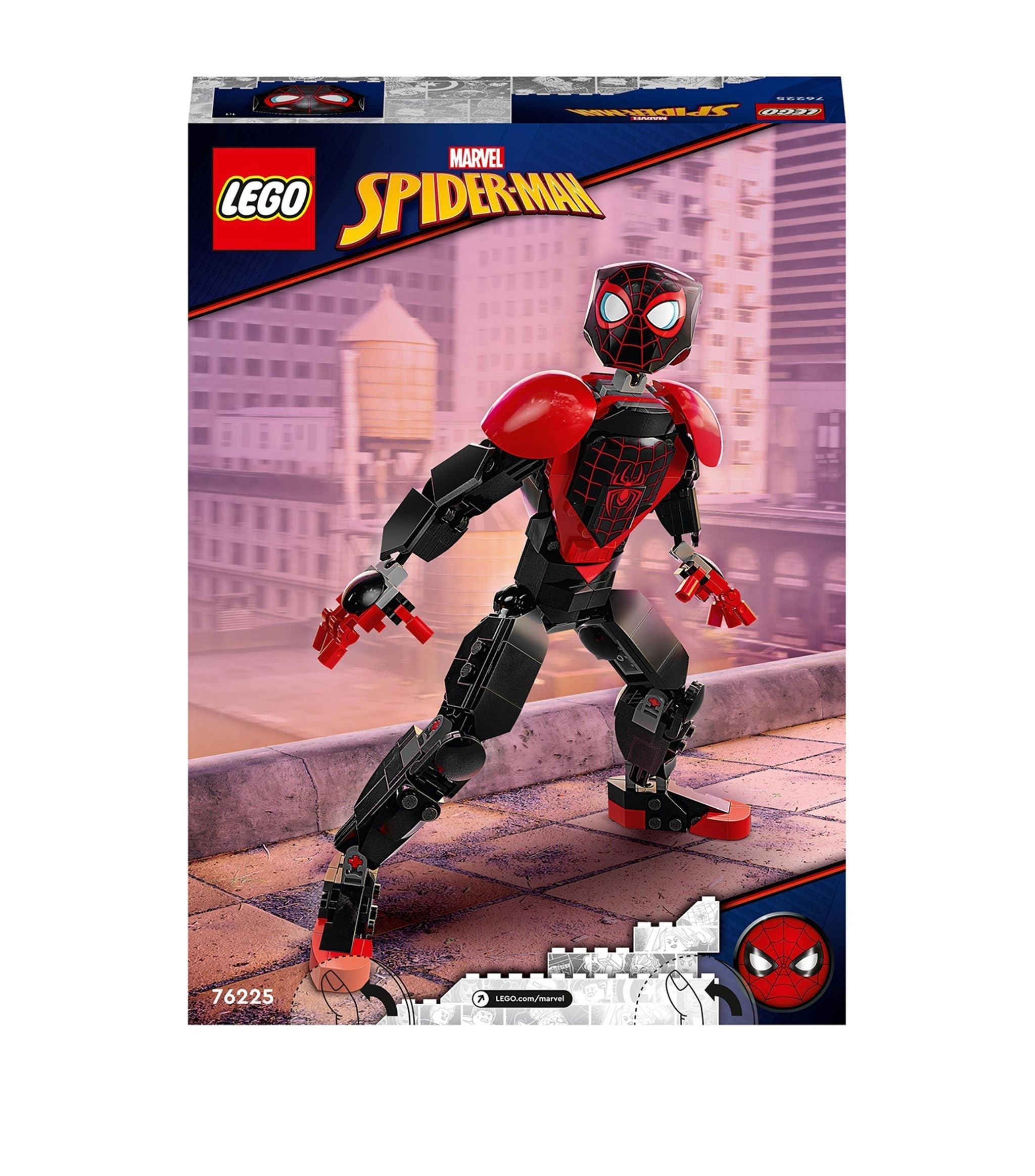 Spider-Man Miles Morales Figure 76225 GOODS Harrods   