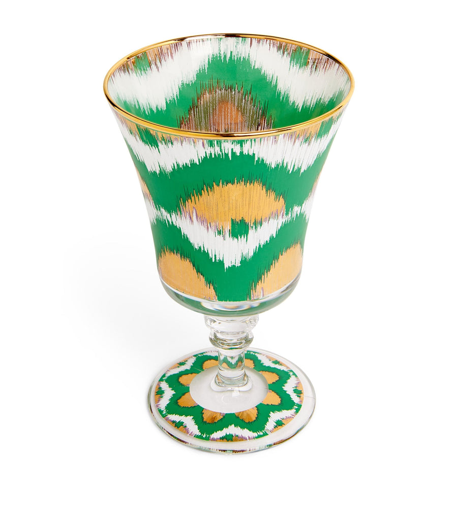 Ikat Wine Glasses