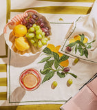 Lemon Placemat and Napkin Set GOODS Harrods   