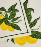 Lemon Placemat and Napkin Set GOODS Harrods   