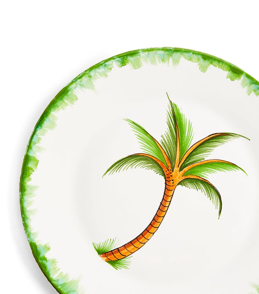 Palm Tree Dinner Plate (26cm) GOODS Harrods   
