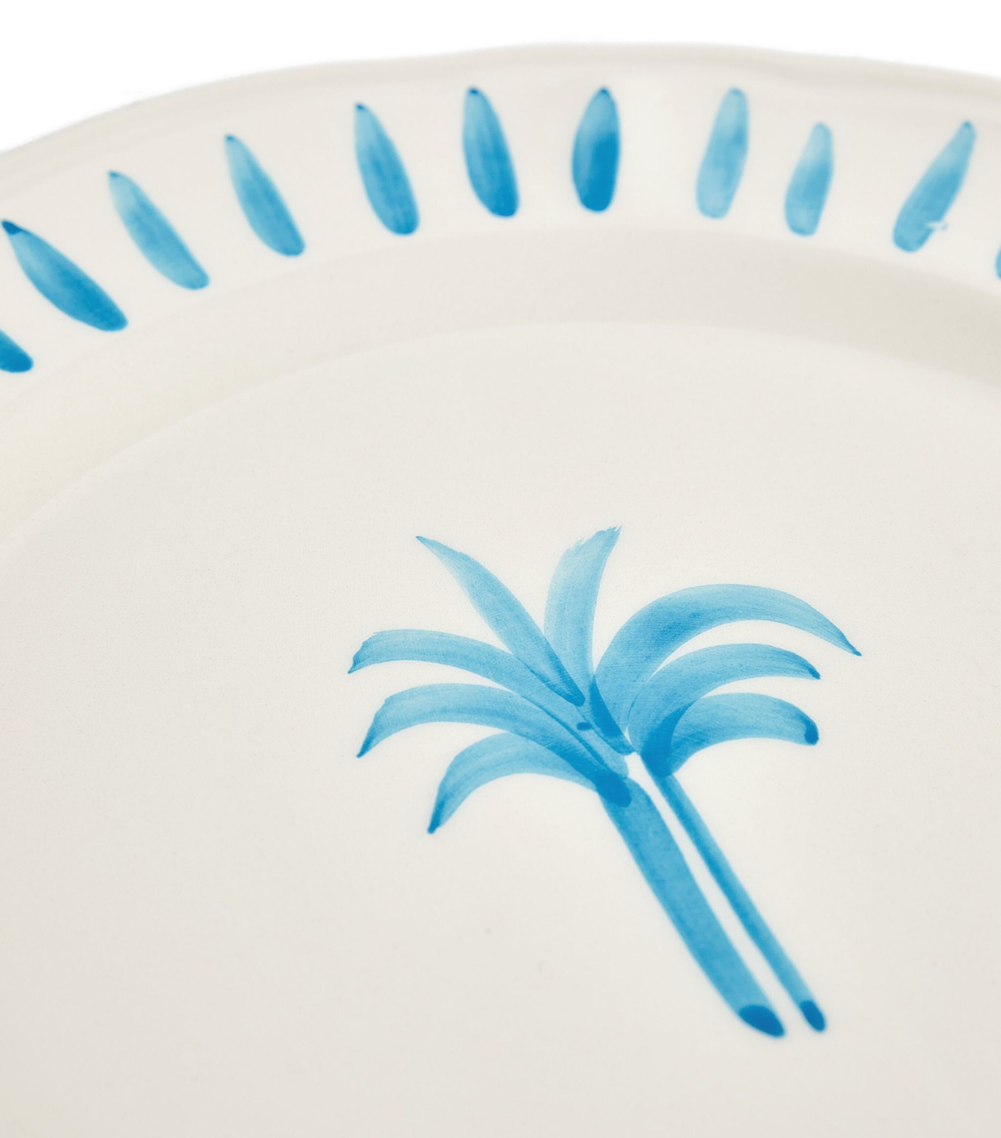 Palm Tree Dinner Plate (27cm) GOODS Harrods   