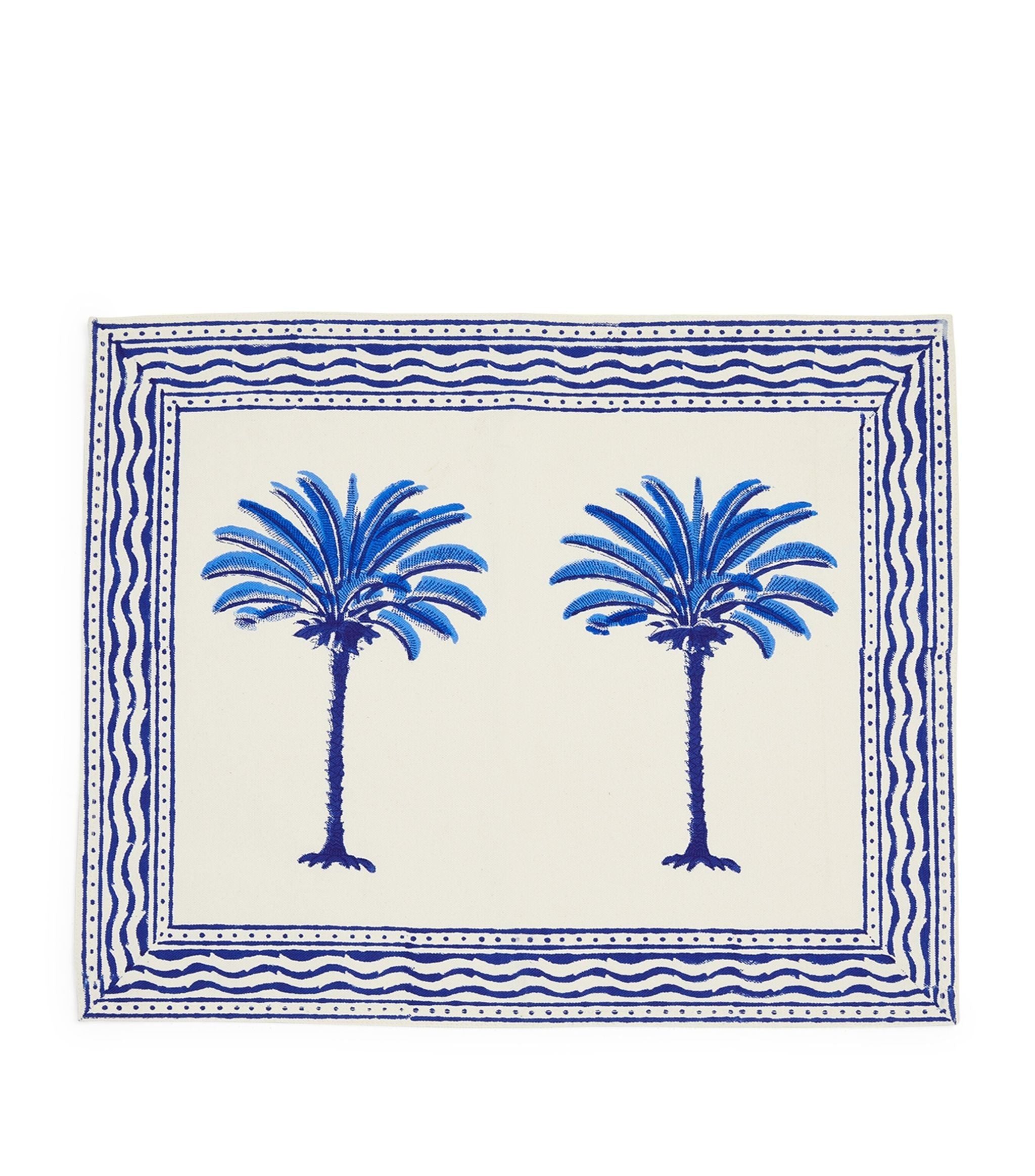 Palm Tree Placemat (40cm x 50cm) GOODS Harrods   