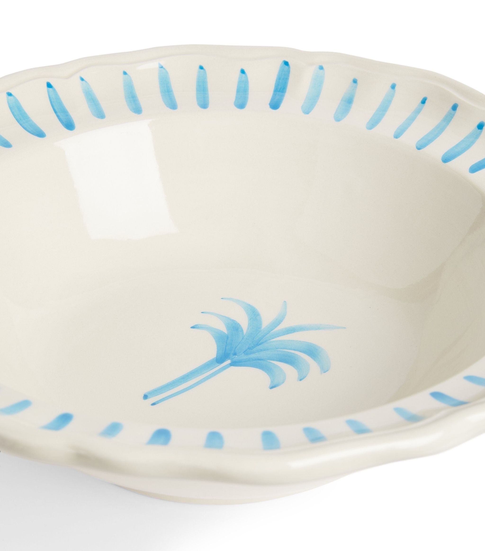 Palm Tree Salad Bowl (27cm) GOODS Harrods   