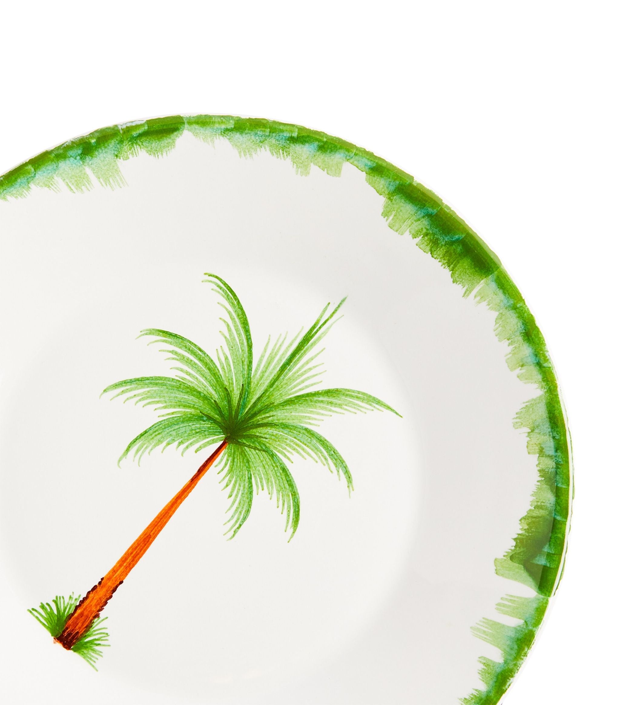 Palm Tree Side Plate (20cm) GOODS Harrods   