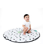 Little Hoppa Baby Bouncer Bundle in Mono Mountains Print GOODS Harrods   