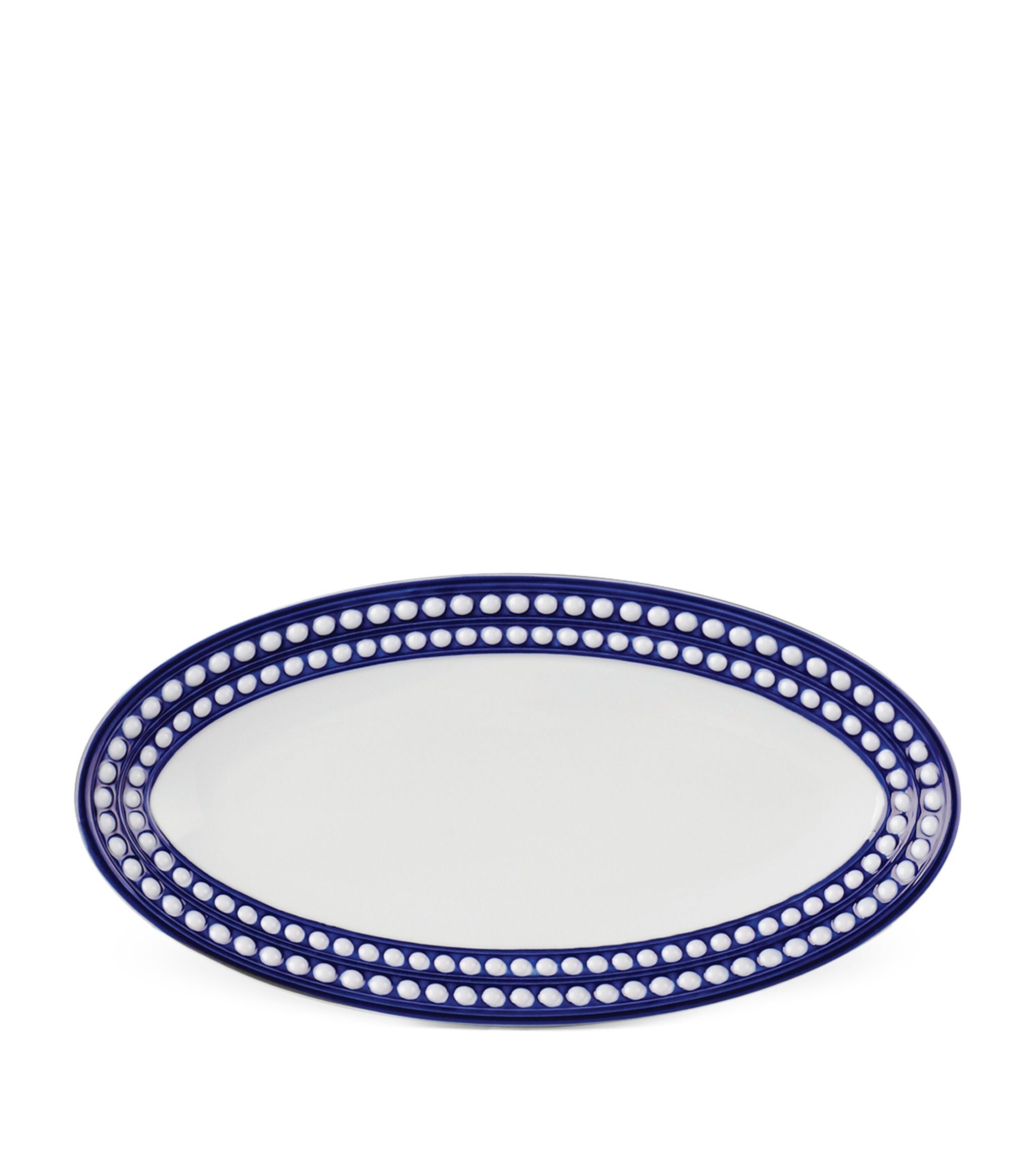 Perlée Oval Platter (36cm) GOODS Harrods   