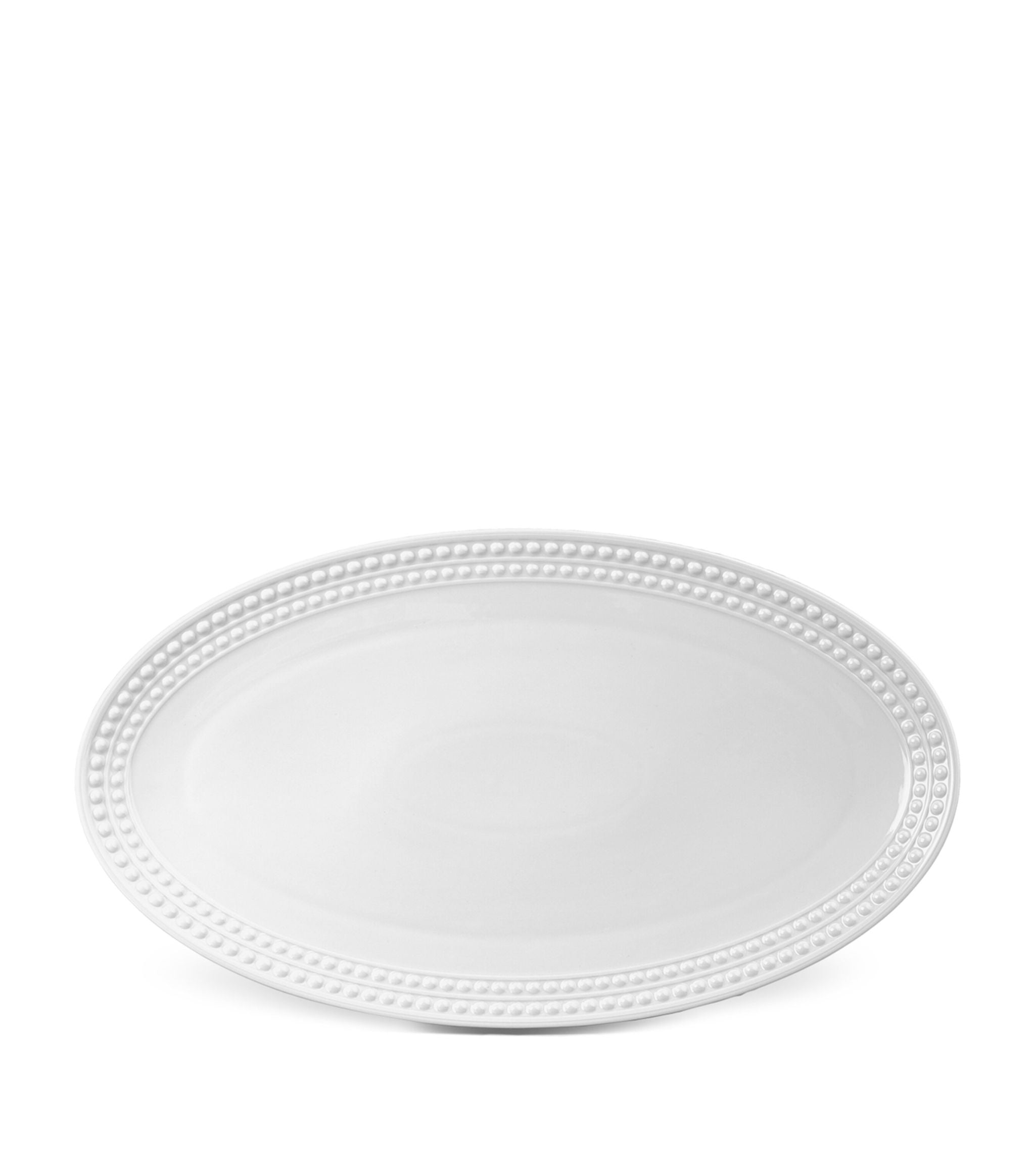 Perlée Oval Platter (53cm) GOODS Harrods   