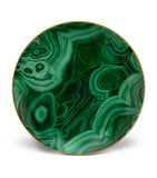 Set of 4 Malachite Dessert Plates (20cm) GOODS Harrods   