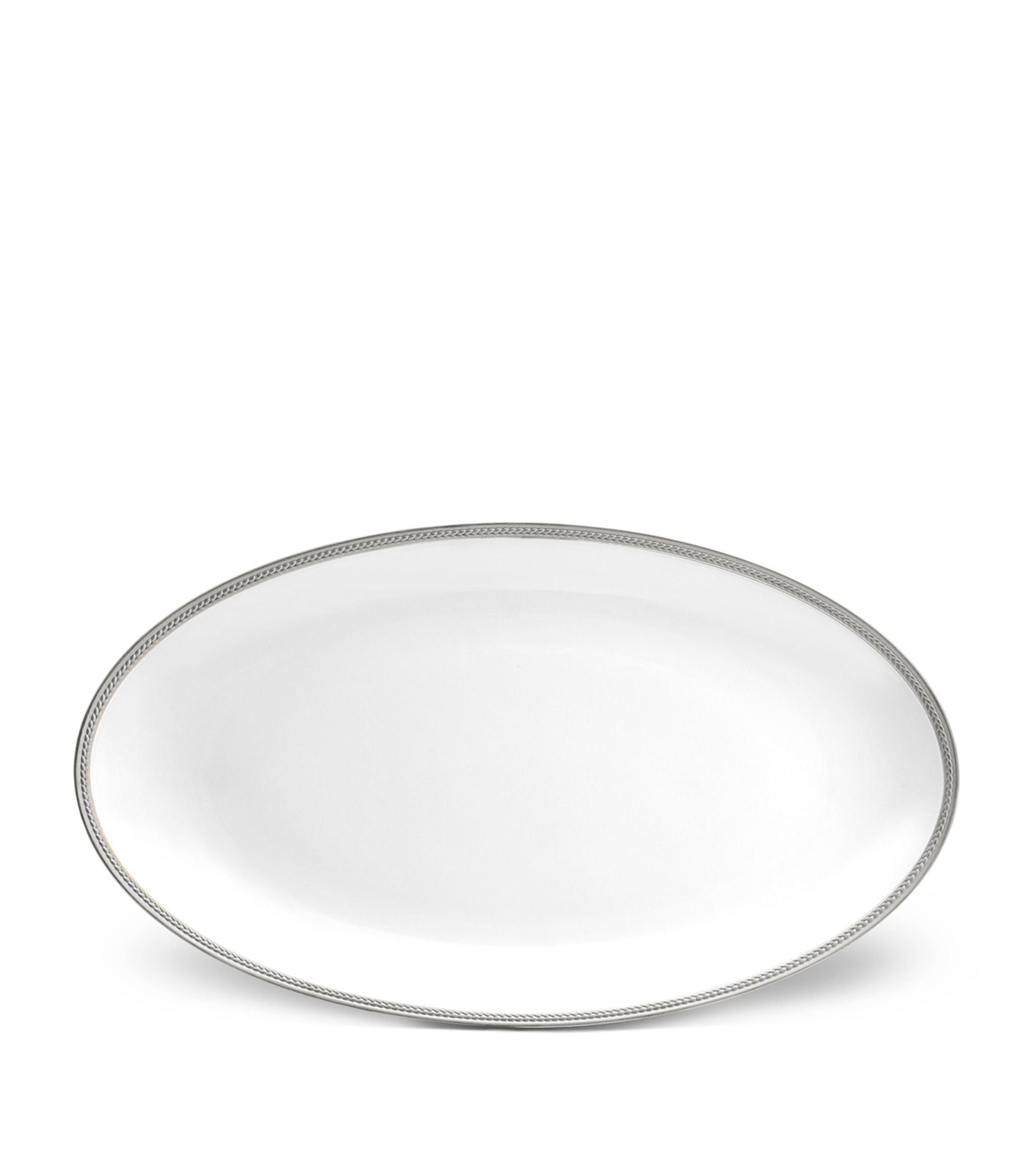 Soie Tressée Oval Platter (53cm) GOODS Harrods   