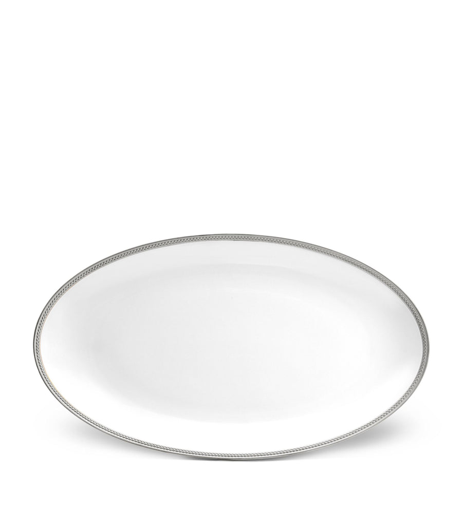 Soie Tressée Oval Platter (53cm)