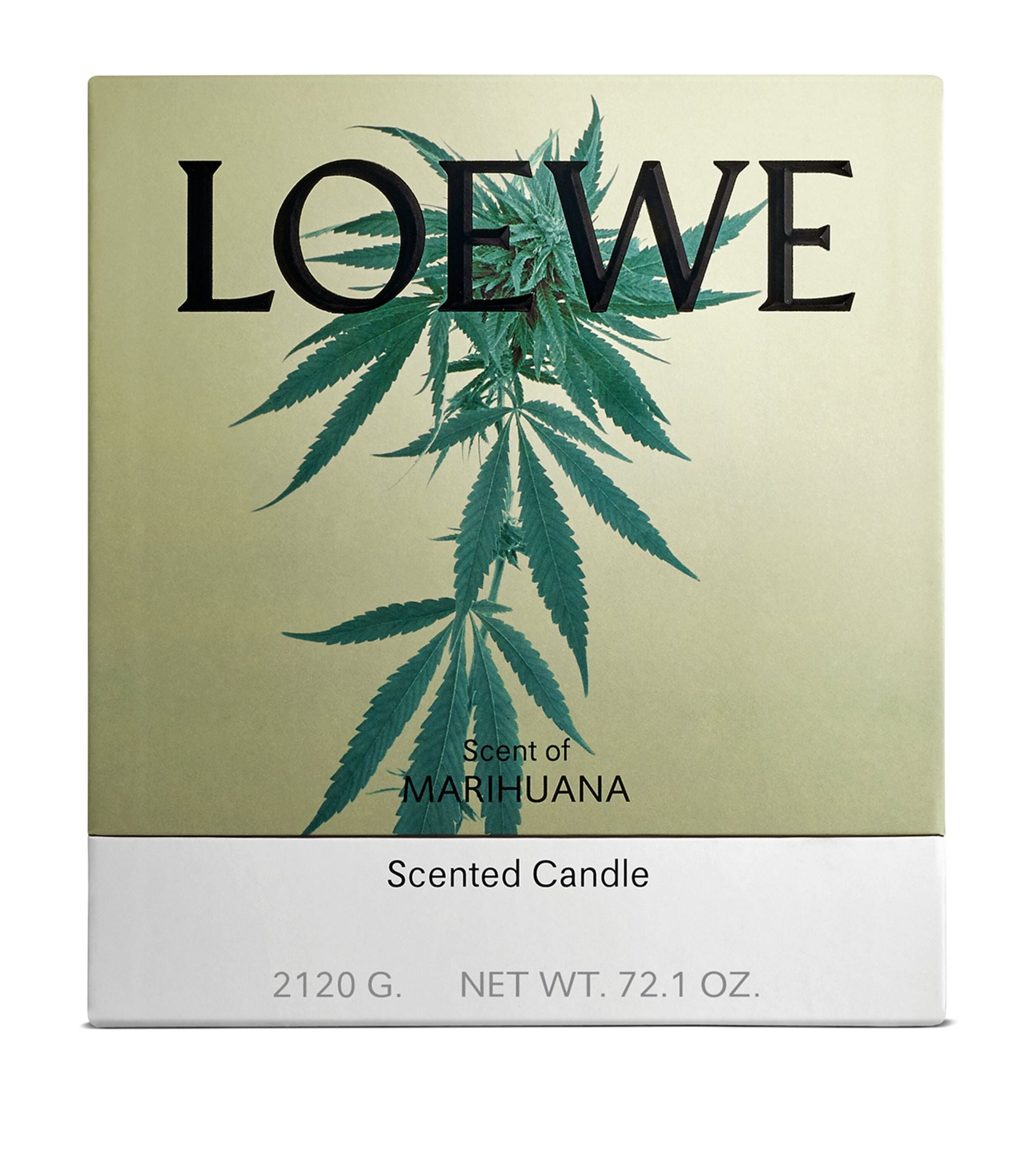 Marihuana Candle (2.12kg) GOODS Harrods   