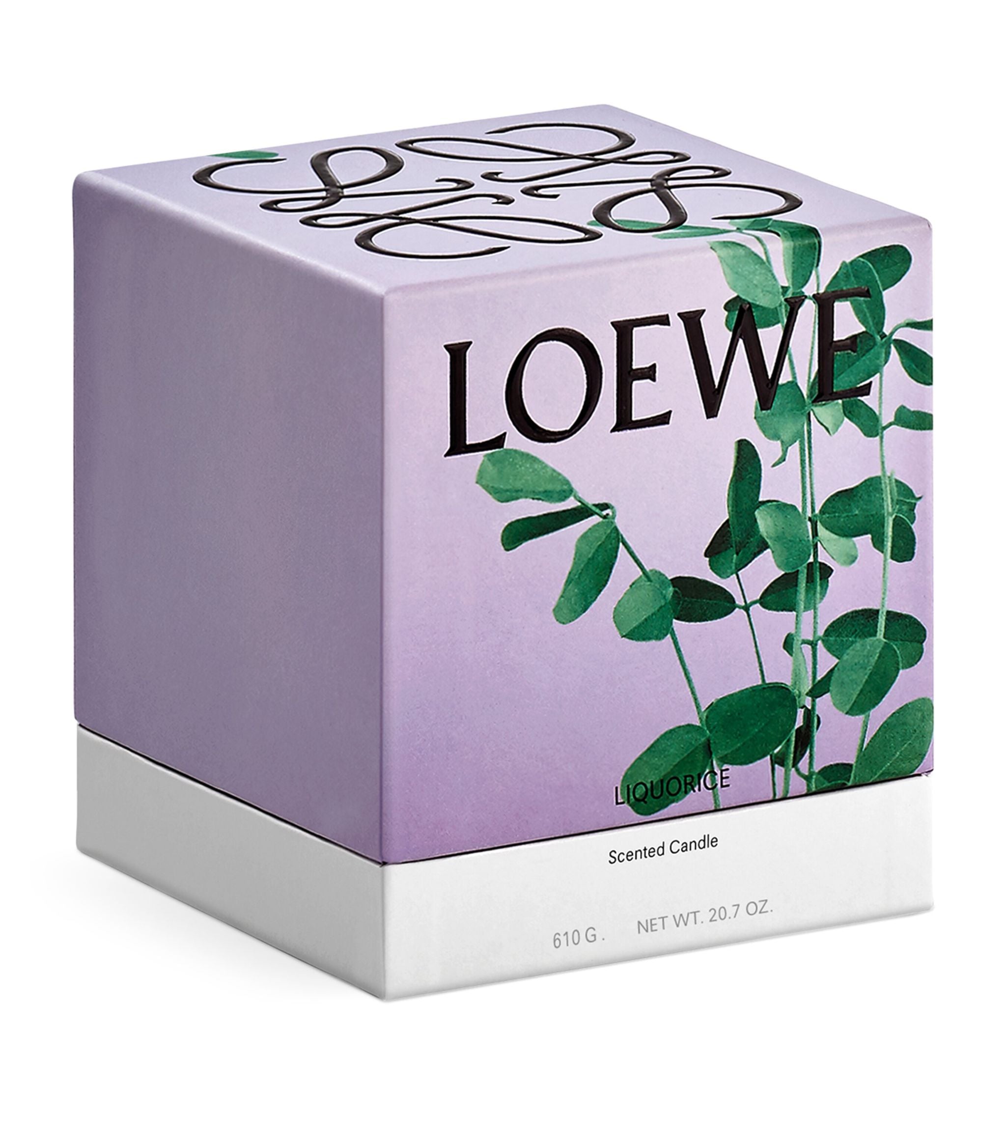 Medium Liquorice Candle (610g) GOODS Harrods   