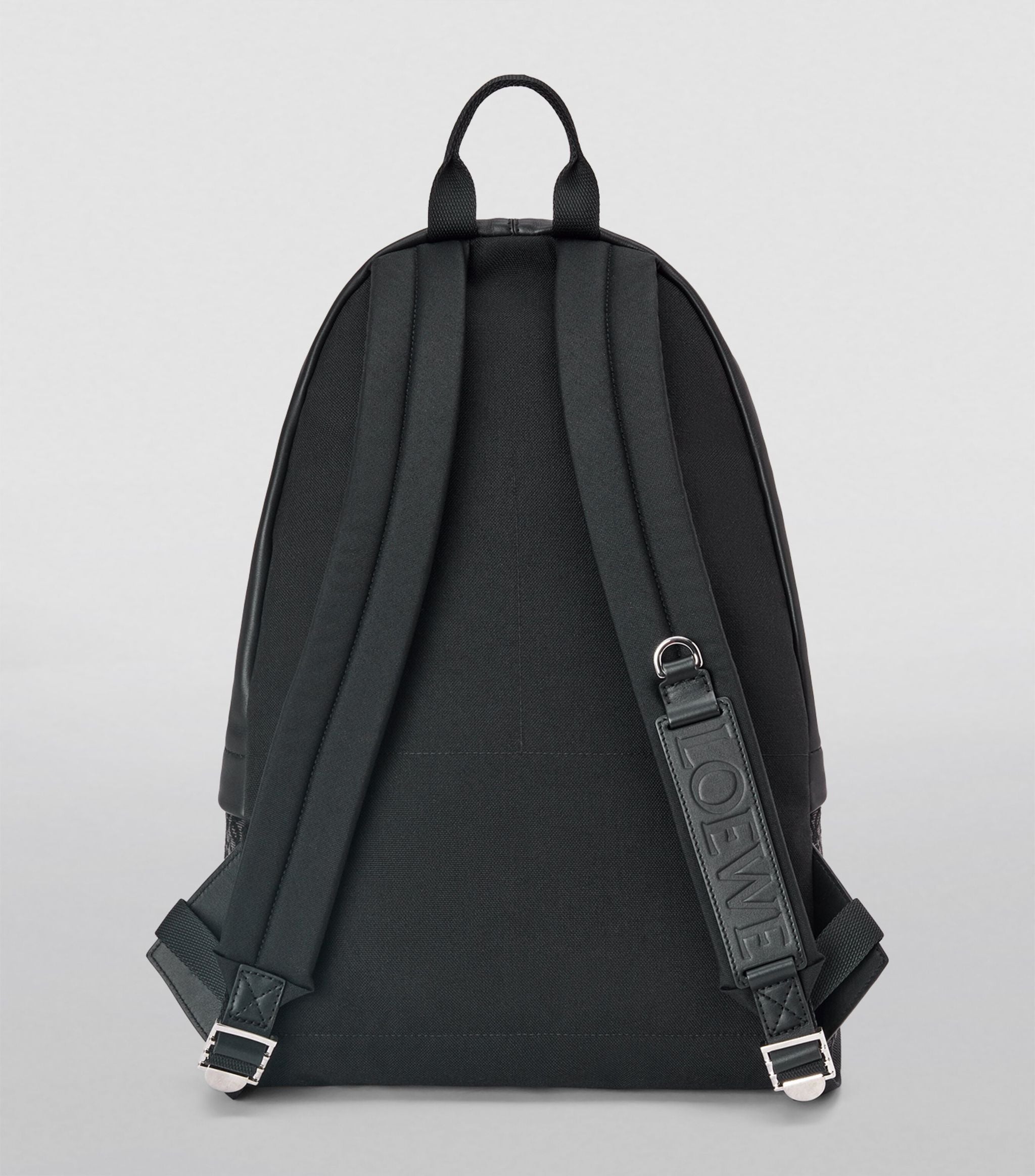 Slim Leather Anagram Backpack GOODS Harrods   