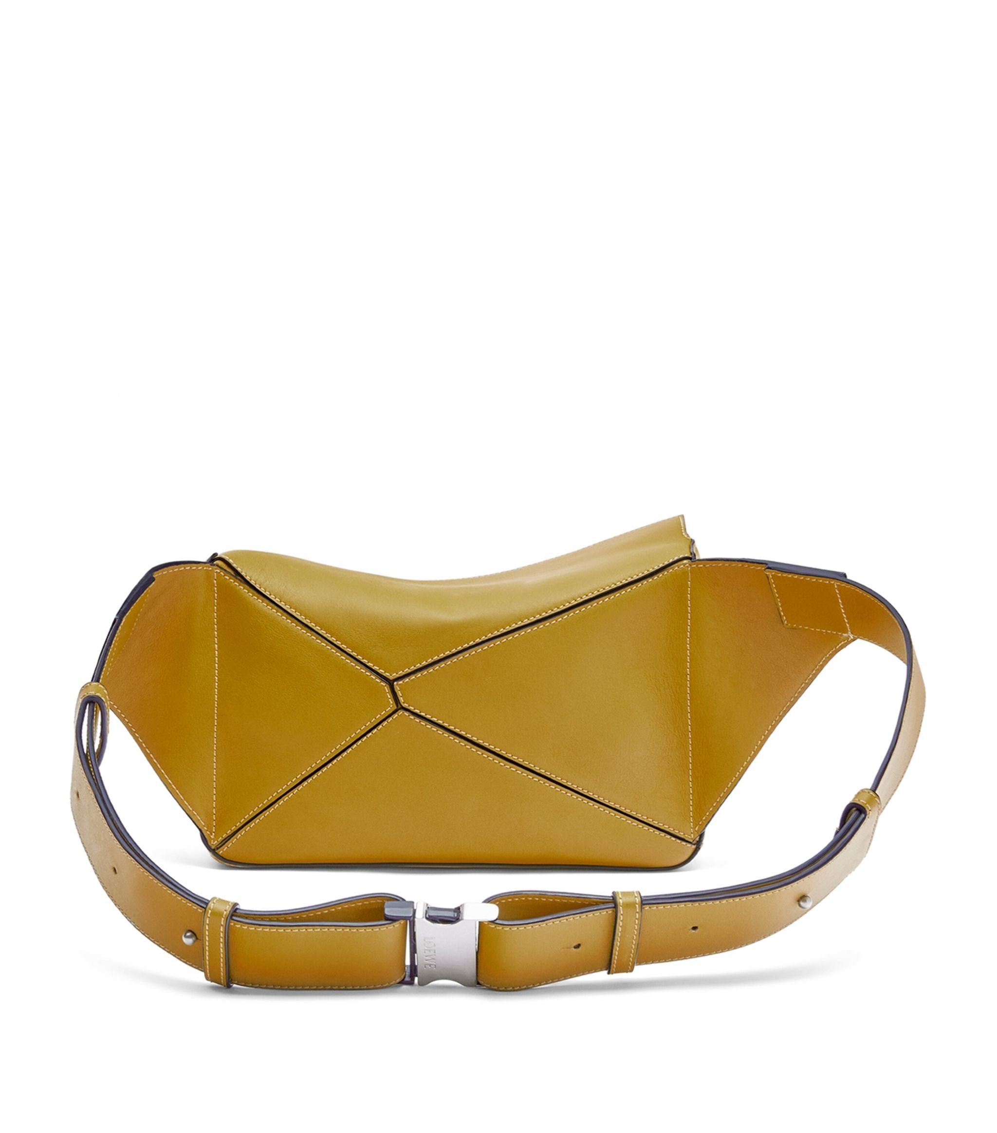 Small Leather Puzzle Belt Bag GOODS Harrods   