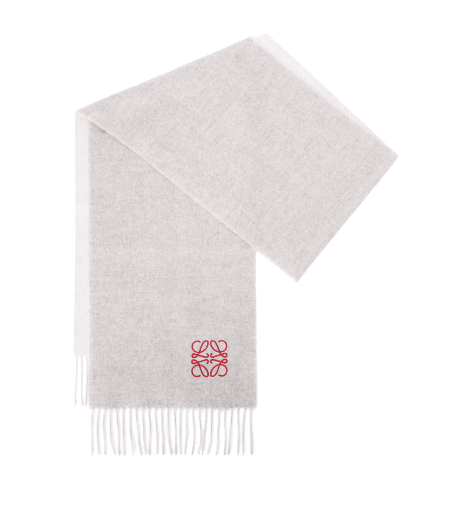 Wool-Cashmere Anagram Scarf