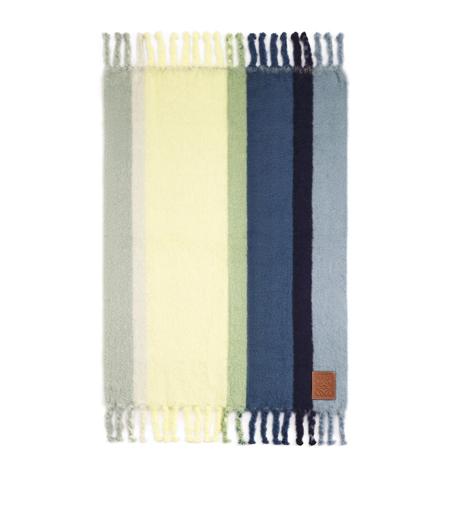 Wool-Rich Striped Blanket (130cm x 200cm)