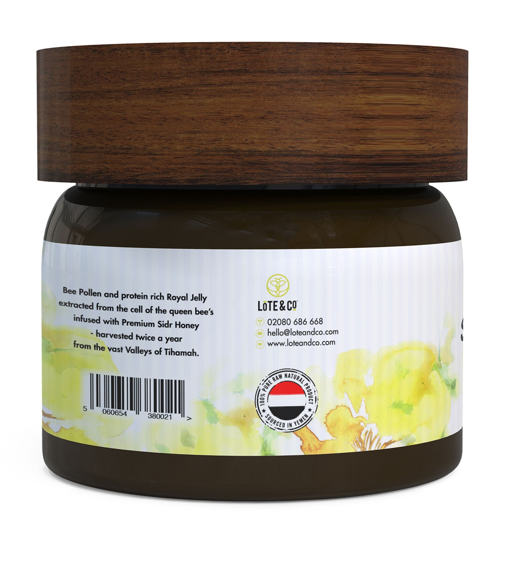 Yemeni Sidr Honey with Royal Jelly & Pollen (350g) GOODS Harrods   