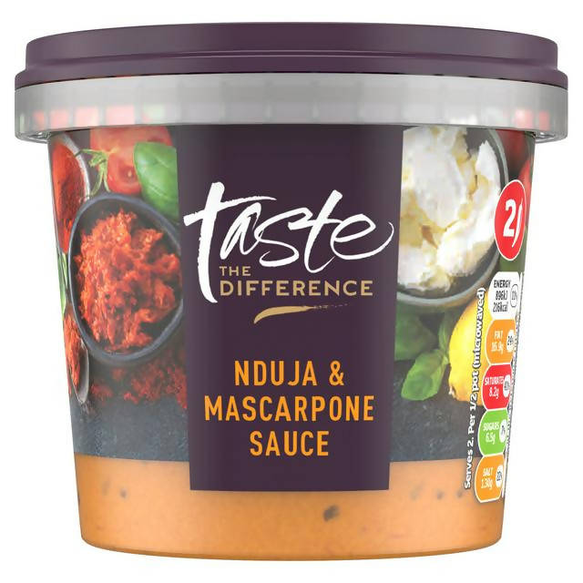 Sainsbury's Nduja & Mascarpone Sauce, Taste the Difference 350g Italian Sainsburys   