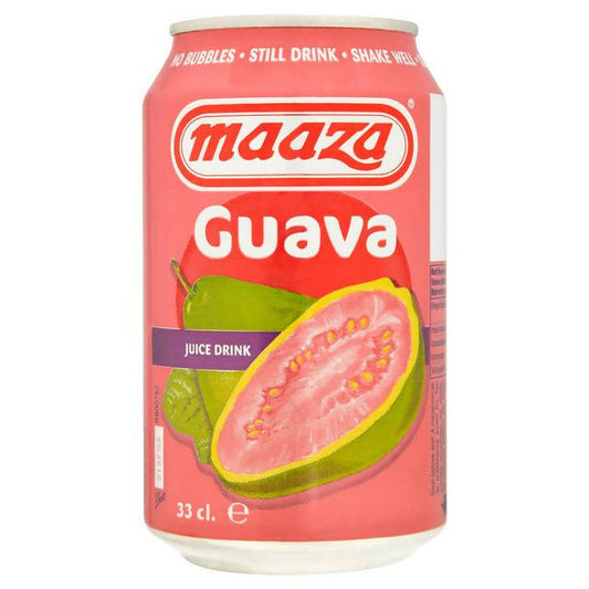 Maaza Guava Can 330ml (Sugar levy applied) Asian Sainsburys   