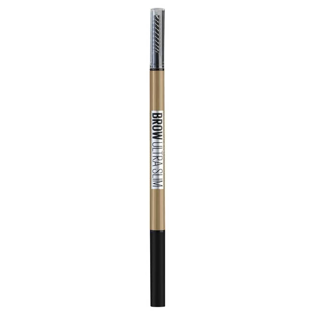 Maybelline Brow Ultra Slim Defining Natural Fuller Looking Brows Eyebrow Pencil 01 Blonde GOODS Sainsburys   