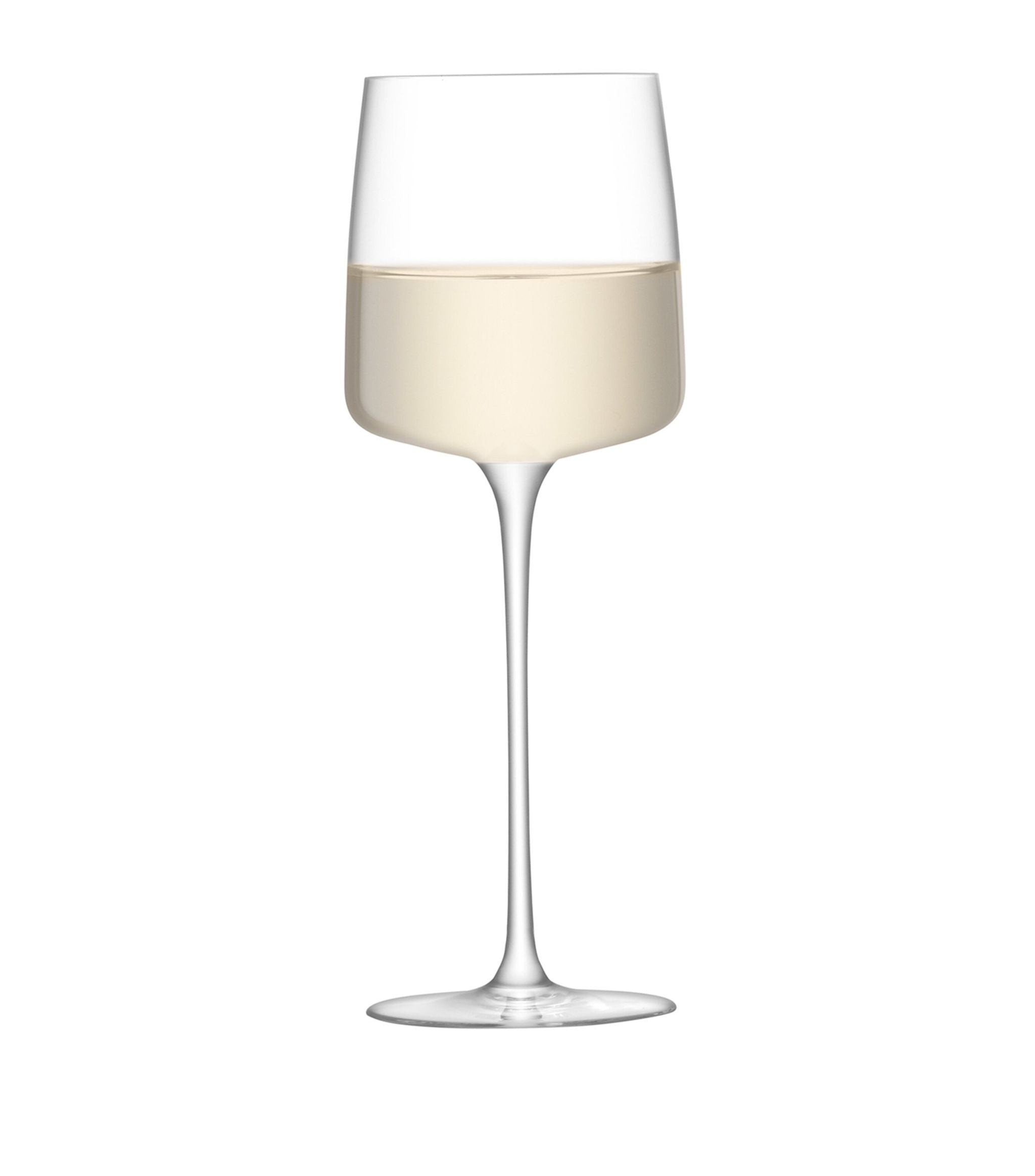 Set of 4 Metropolitan White Wine Glasses (350ml) GOODS Harrods   