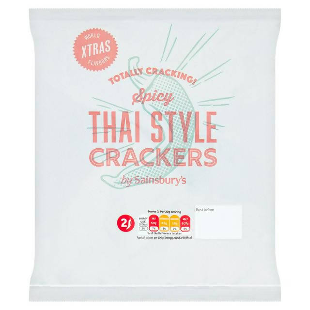 Sainsbury's Spicy Thai Crackers 40g - McGrocer