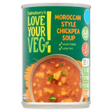 Sainsbury's Love Your Veg! Moroccan Style Chickpea Soup 400g Soups Sainsburys   