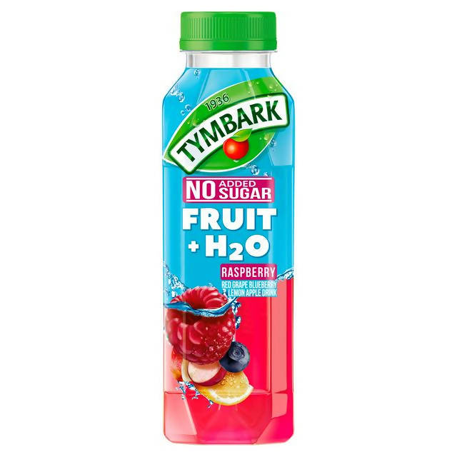 TYMBARK H2Owoc Apple-Raspberry-Grape 400ml Adult Soft Drinks & Mixers Sainsburys   