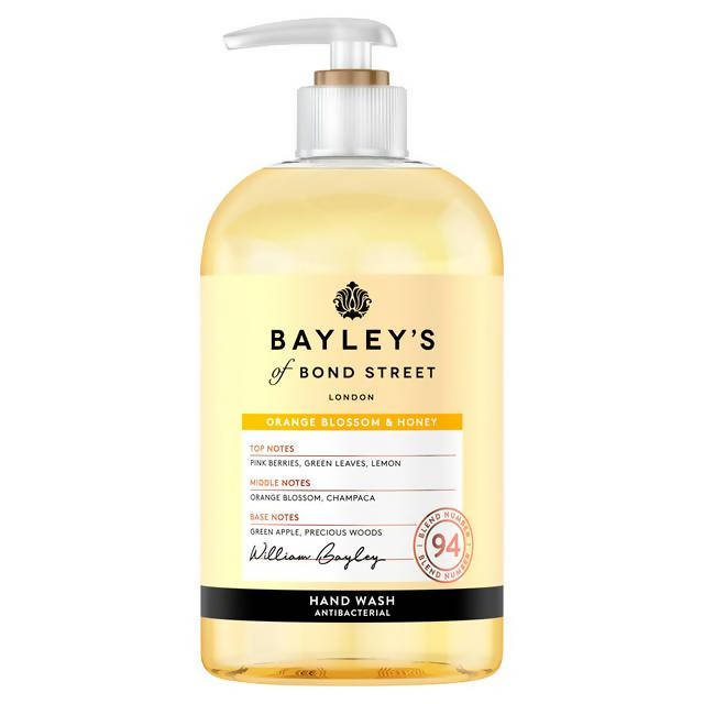 Bayley's Of Bond Street Orange Handwash 500ml gifts Sainsburys   