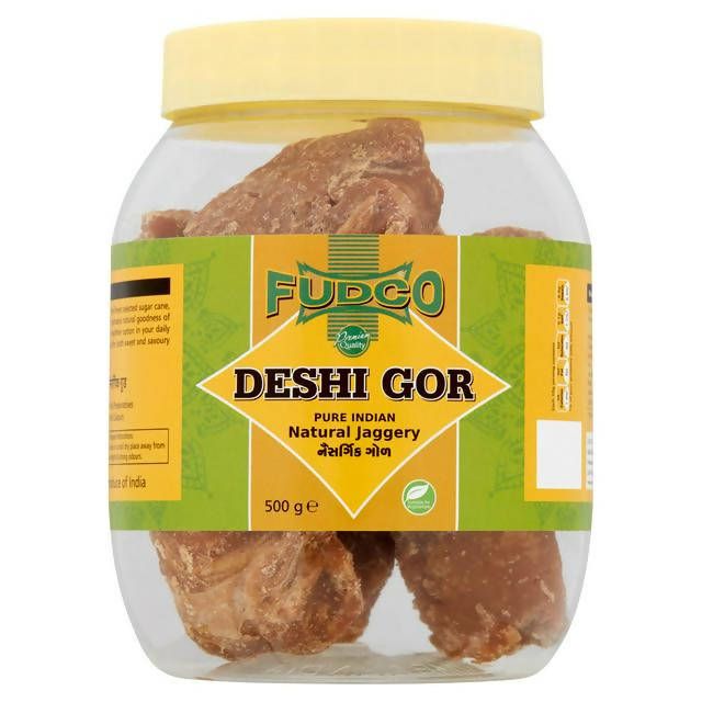 Fudco Deshi Gor Pure Indian Natural Jaggery 500g Asian Sainsburys   