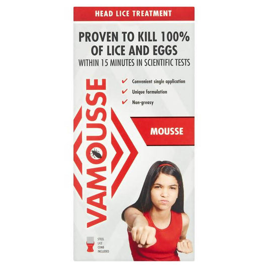Vamousse Head Lice Treatment 160ml baby & children's healthcare Sainsburys   
