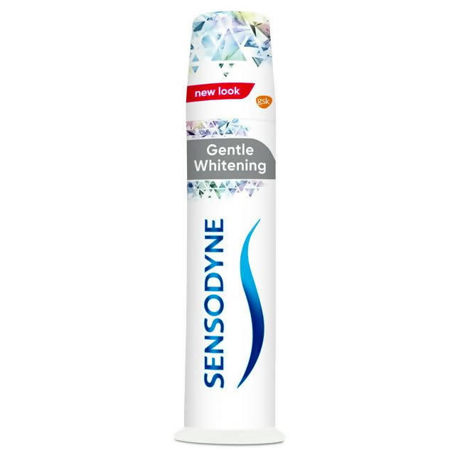 Sensodyne Gentle Whitening Daily Care Sensitive Toothpaste Pump 100ml toothpaste Sainsburys   